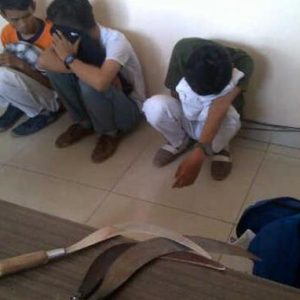 4 Pelajar SMA di Serang Ditangkap Polisi Karena Membawa Celurit Sembari Mengendarai Motor